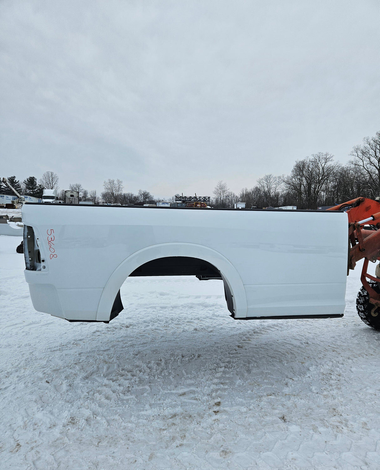 2019-2025 Dodge Ram 2500 3500 5th Gen 8' Long Truck Bed - White